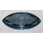 Stunning 0.55ct NATURAL ENHANCED Sparkling Rare Sky Blue Fancy Color Marquise Cut Diamond i1