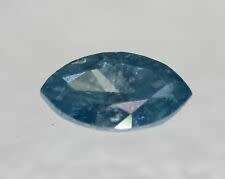 Stunning 0.55ct NATURAL ENHANCED Sparkling Rare Sky Blue Fancy Color Marquise Cut Diamond i1