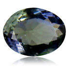 1.58 Ct AAA EYE CATCHING FIRE TOP PURPLE GREEN "D" BLOCK 100% NATURAL TANZANITE ERV R20400