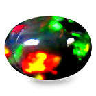 1.33 Ct BLINKING STAR FLASH PIN FIRE BEAUTIFUL MULTICOLOR SPARKLING BLACK OPAL