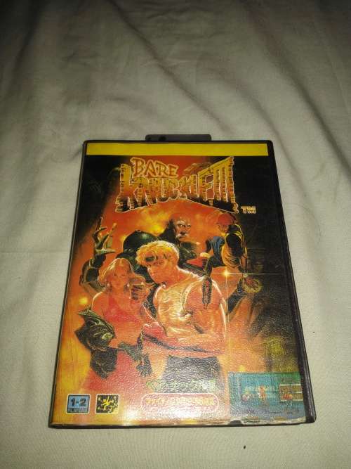 sega megadrive game :Bare knuckle 3  ( Retro )