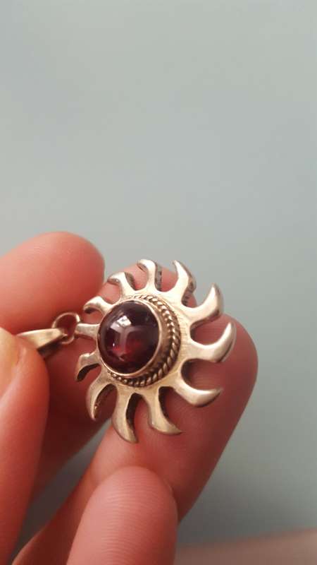 Gemstone stone pendant