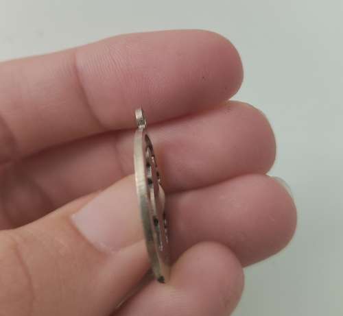 Sterling silver chriStopher pendant