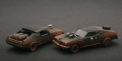 Autoart MAD MAX 2: THE ROAD WARRIOR TWIN CAR SET 1/43 #AA52749