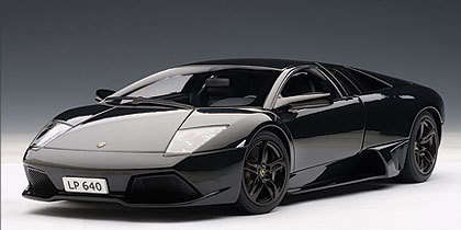 Autoart LAMBORGHINI MURCIELAGO LP640 BLACK 1/18 #AA74623