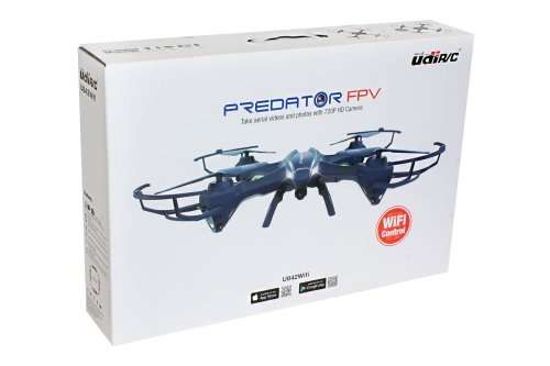 Udi Predator Drone - HD wifi camera with FPV + Radio Full size