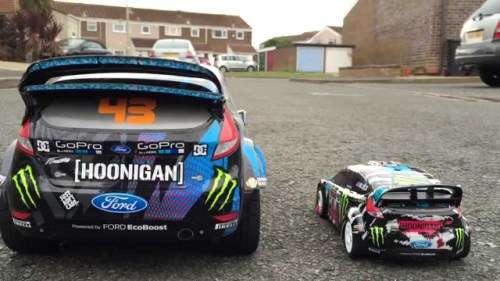 Ken Block Ford Fiesta RX43 Micro RS4