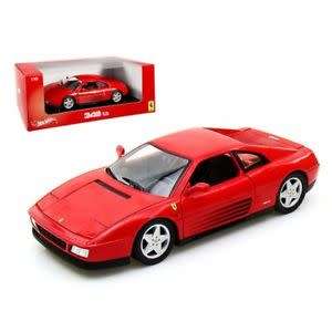 Hot wheels X5532 Ferrari 348 TB Red 1/18 Diecast Car Model by Hotwheels