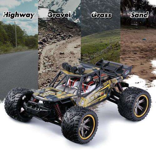 RC Monster Truggy Buggy 40kph 1/12 Scale 2.4Ghz RC Off-Road Car Electric Car 2WD Remote Control