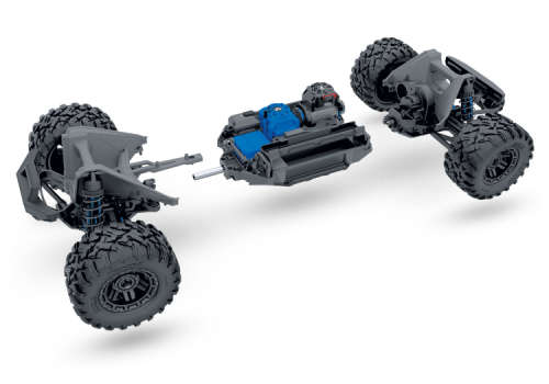 Traxxas Maxx 1/10 Scale 4WD Brushless Electric Monster Truck (4s) (Orange-X)