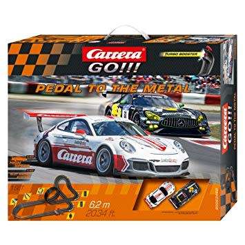 Carrera Go !!! Pedal To The Metal Set 1:43 Slot car set 6.2M