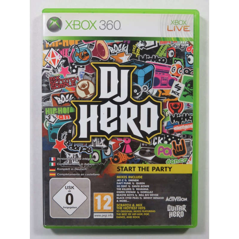 DJ HERO XBOX 360