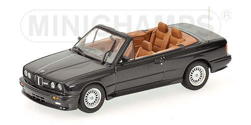 Minichamps BMW M3 CABRIOLET (E30) - 1988 - BLACK METALLIC L.E. 1104 pcs