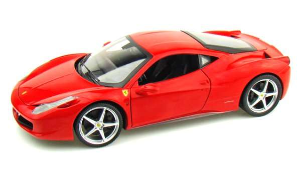 Hotwheels FERRARI 458 Italia RED foundation series 1:18