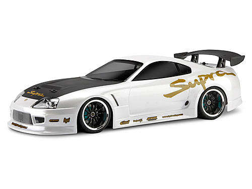 HPI Toyota Supra Aero Clear Body 200mm fits Tamiya 1/10