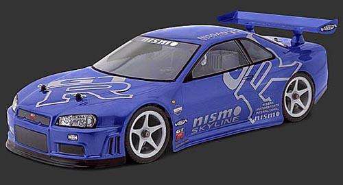HPI Nissan Skyline R34 GT-R (200MM) unpainted clear
