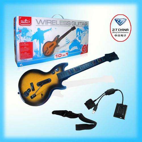 Wireless Guitar 10 in1 all consoles xbox,ps3,wii,ps2