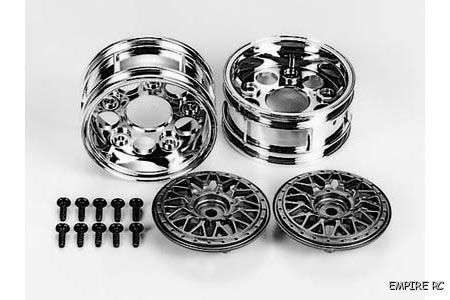 Tamiya 50548  RC BBS 2-Piece Mesh  split Rims wheels mags set of 4