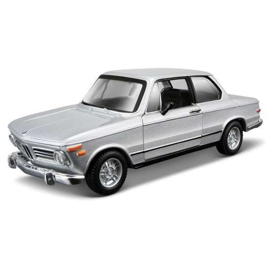 Bburago 1/32 BMW 2002 tii 1972 Silver & orange Free nationwide delivery!