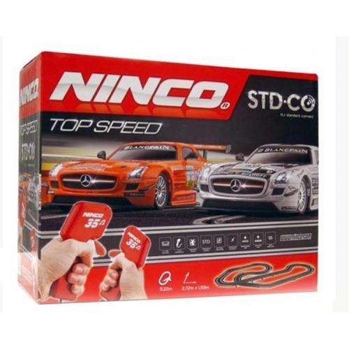 Ninco Top Speed Set 9,22m with 2 1/32 Ninco 1 cars Mercedes SLS GT3  Item # Nin20175 -sale-