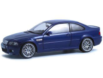 kyosho 1:18 BMW M3  e46 intergalos blue with csl rims