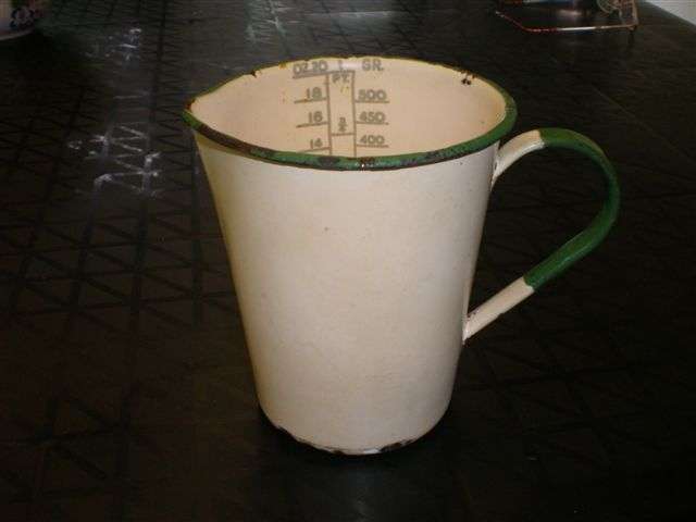 enamel jug