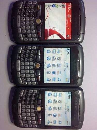 3 x GENUINE Blackberry Curve 8310's.***UNLOCKED to all SA Networks** BIS, BBM, Camera with flash!