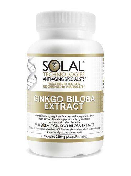 Solal Ginko Biloba Extract 250mg