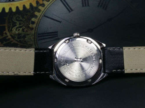 VINTAGE HMT 17 JEWELS  HAND WINDING MOVEMENT MEN'S NEHRU  WATCH