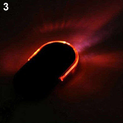 Wireless Whistle Voice Control Keychains LED Anti-Lost Key Finder