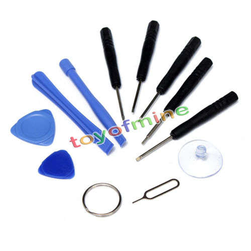 11 in 1 Opening Pry Repair Screwdrivers Tools kit set for cellphones and small tablets