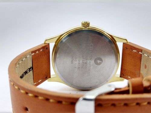 RARE VINTAGE MEN'S CITIZEN QUARTZ 42MM JAPAN MADE WRIST WATCH FOR GENTS WEAR