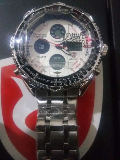 GENUINE Shark Fashion Mens Quartz Military Sport Watch Ref40