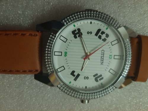 RARE VINTAGE MEN'S CITIZEN QUARTZ 42MM JAPAN MADE WRIST WATCH FOR GENTS WEAR