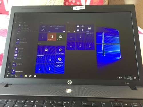 HP 625 laptop, 250GB HD and 3GB Ram