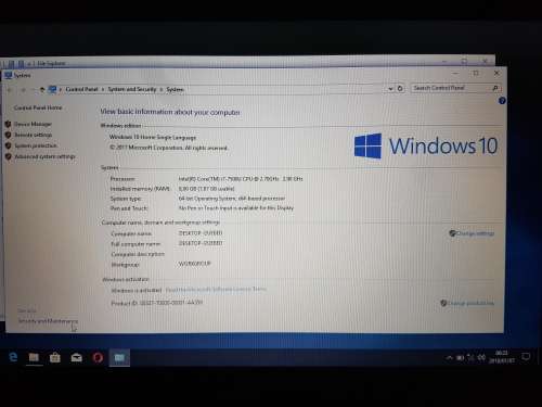 Acer Aspire E5-575-7407- Intel Core I7-7500u 15.6, 7th Generation