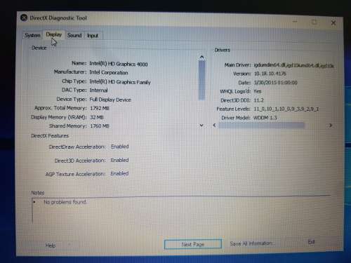 Dell latitude E5530 i7, 500gb, 8gb ram