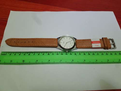 RARE VINTAGE MEN'S CITIZEN QUARTZ 42MM JAPAN MADE WRIST WATCH FOR GENTS WEAR