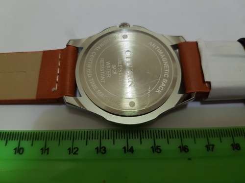 RARE VINTAGE MEN'S CITIZEN QUARTZ 42MM JAPAN MADE WRIST WATCH FOR GENTS WEAR
