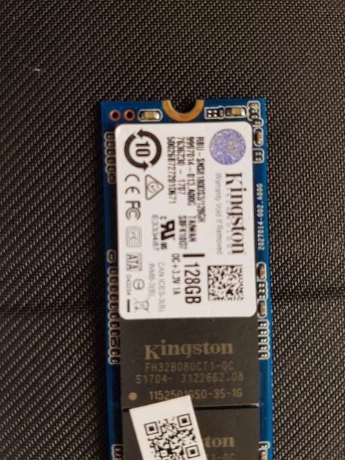 KINGSTON M2 SSD 128GB LIKE NEW