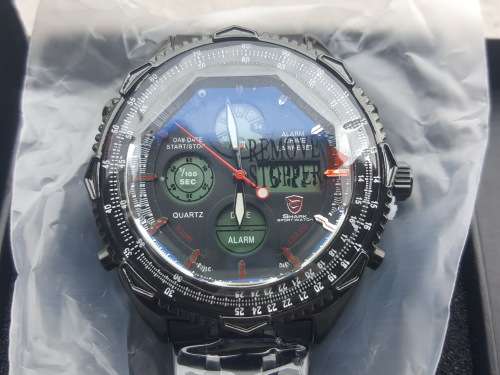 Shark Fashion Mens Quartz Military Sport Watch Ref56