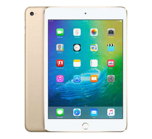 IPAD MINI 4 GOLD 32GB WIFI with 3x smart covers