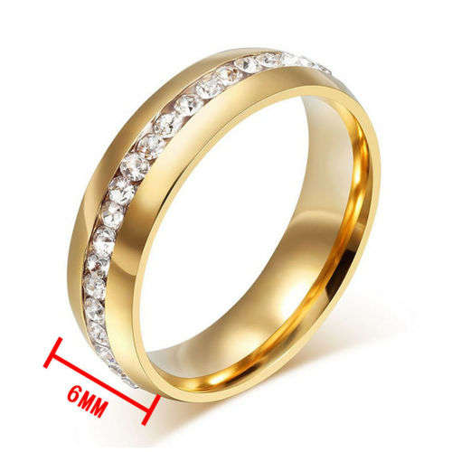 6MM Ring Stainless Steel Size 6