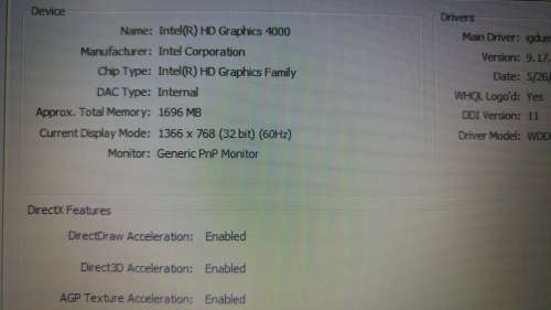 Dell latitude E5430 i5, 320gb and 4gb ram