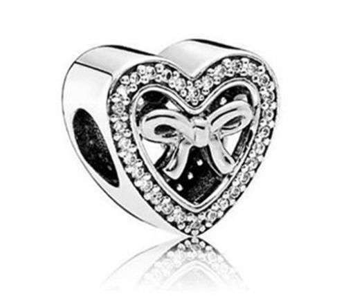 European Silver Charms Bead Pendant Fits Sterling Bracelet Chain