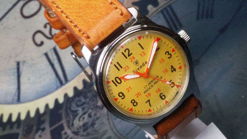Vintage NIVADA Swiss Made Mechanical Handwinding Movement Mens  Watch