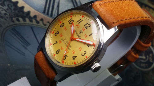 Vintage NIVADA Swiss Made Mechanical Handwinding Movement Mens  Watch