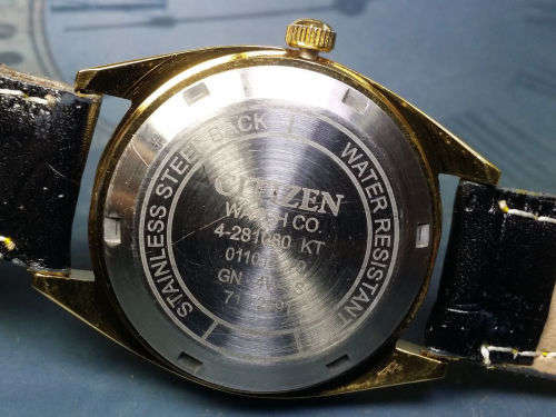 Vintage Citizen 21J Mechanical Automatic Day&Date Movement Mens Wrist Watch