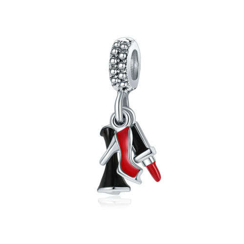 1pcs Silver European Charm Beads Fit 925 Necklace Bracelet Pendant Chain