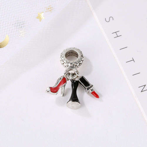 1pcs Silver European Charm Beads Fit 925 Necklace Bracelet Pendant Chain
